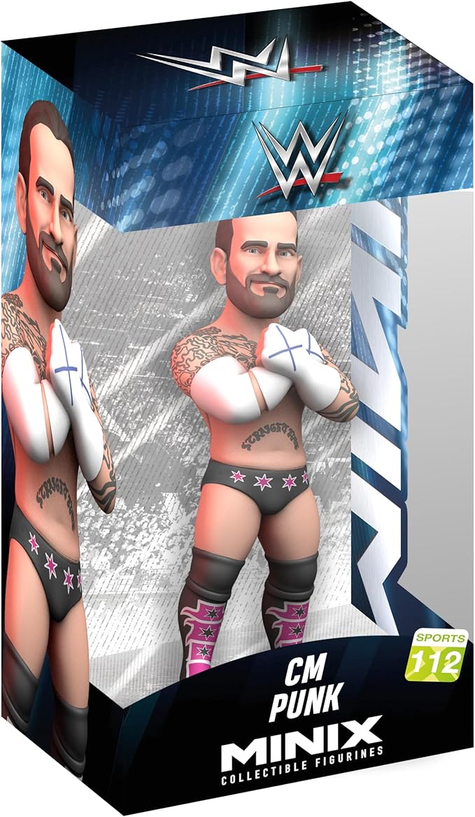Minix WWE CM Punk Collectible Figurines #112