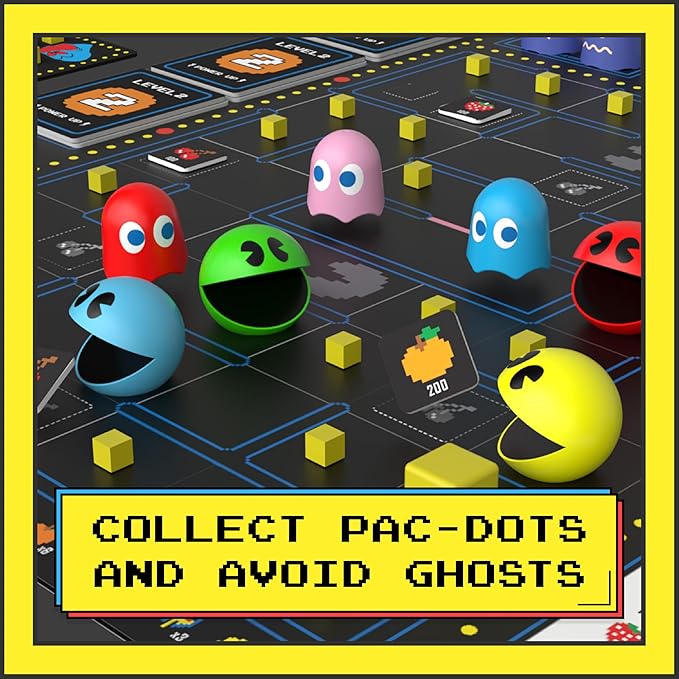 Buffalo Games Ultimate PAC-Man Board Game - Retro Arcade Classic - Official Licensed - 2-4 Players, Ages 8+