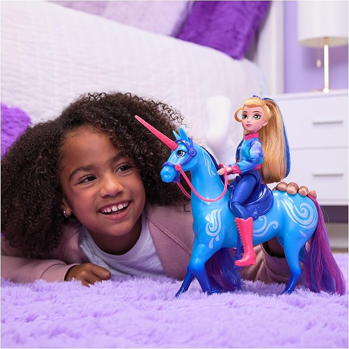 Unicorn Academy, Isabel Masquerade Ball Doll with 11 Accessories, 9.5”, Dolls & Unicorn Toys for Girls