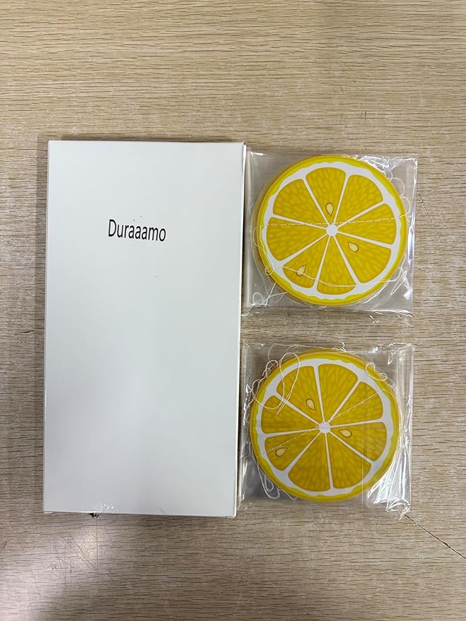 Duraaamo 8 Packs Lemon Party Banner Decorations Lemon Paper Garland Summer Paper Hanging Cutouts Summer Fruit Theme Banners for Wedding Birthday Baby Shower Party Supplies Decoration