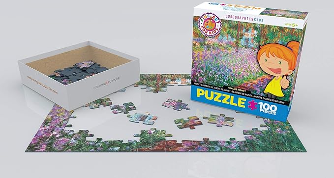 EuroGraphics Monet's Garden by Claude Monet 100-Piece Puzzle, Multi