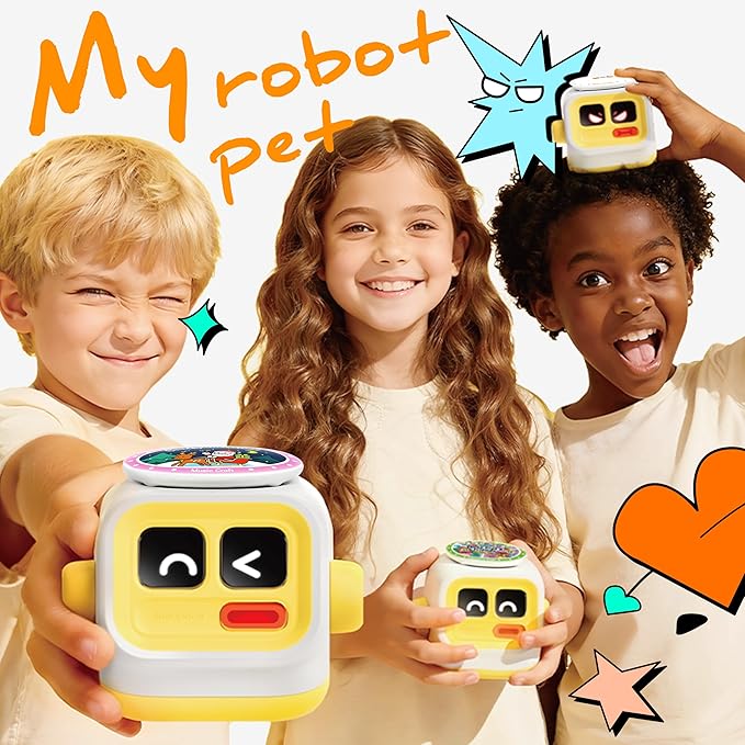 Kids Music Player: Story Machine, Interactive Toy, Voice Recording, Pre-Loaded Stories and Muisic, Screen-Free Storytelling Toys, Bluetooth Speaker, Christmas/Birthday Gift for Children