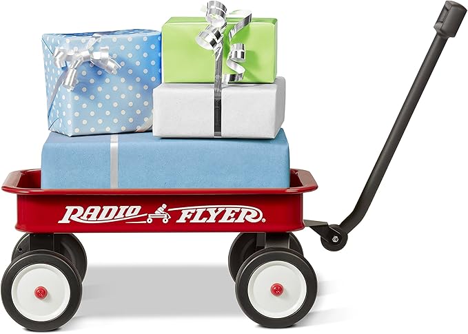Radio Flyer Miniature Kids Wagon 16.5”, Toy Wagon with Wheels, Rolling Cart for Toddlers & Kids, Indoor & Outdoor Play or Baby Shower Decoration, Ages 1.5+