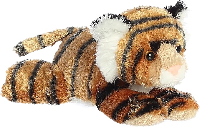 Aurora® Adorable Mini Flopsie™ Tanya™ Stuffed Animal - Mini Companions Ready for Playful Adventures - for Kids All Ages, Toddlers, Adults, and Families - Brown 8 Inches