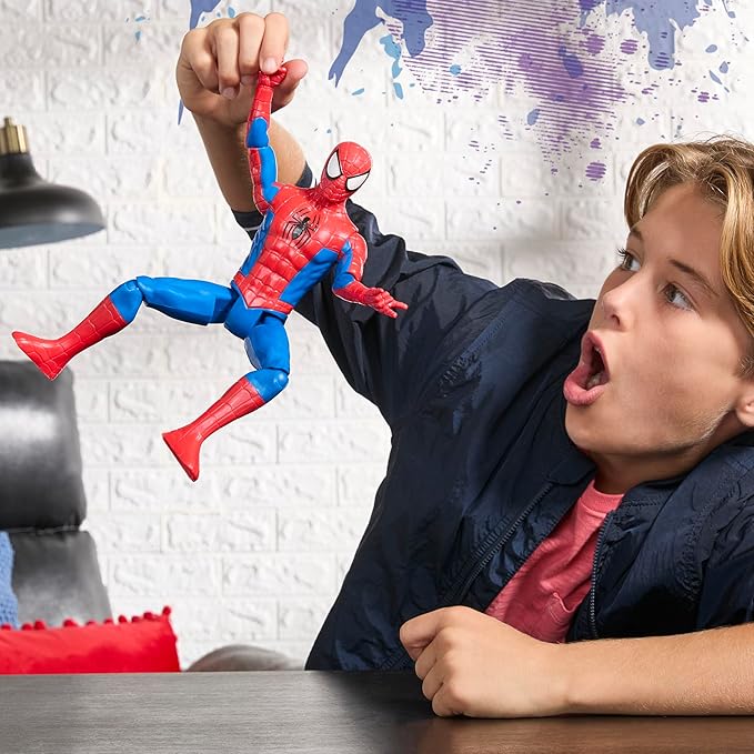 Marvel Spider-Man Titan Series Action Figure, 12-Inch (30 cm) Super Hero Toys for Kids Ages 4+