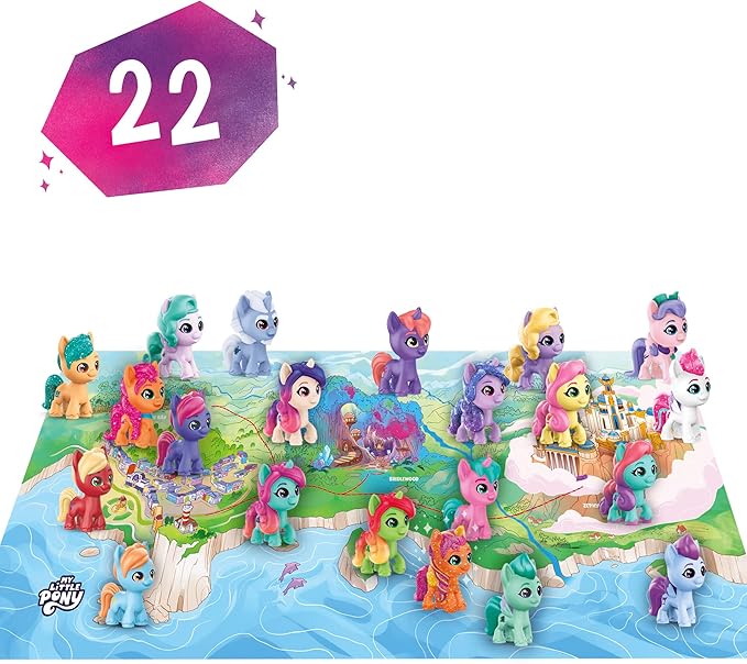 My Little Pony Mini World Magic Meet The Minis Collection Set with 22 Figures, for Kids Ages 5 and Up (Amazon Exclusive)