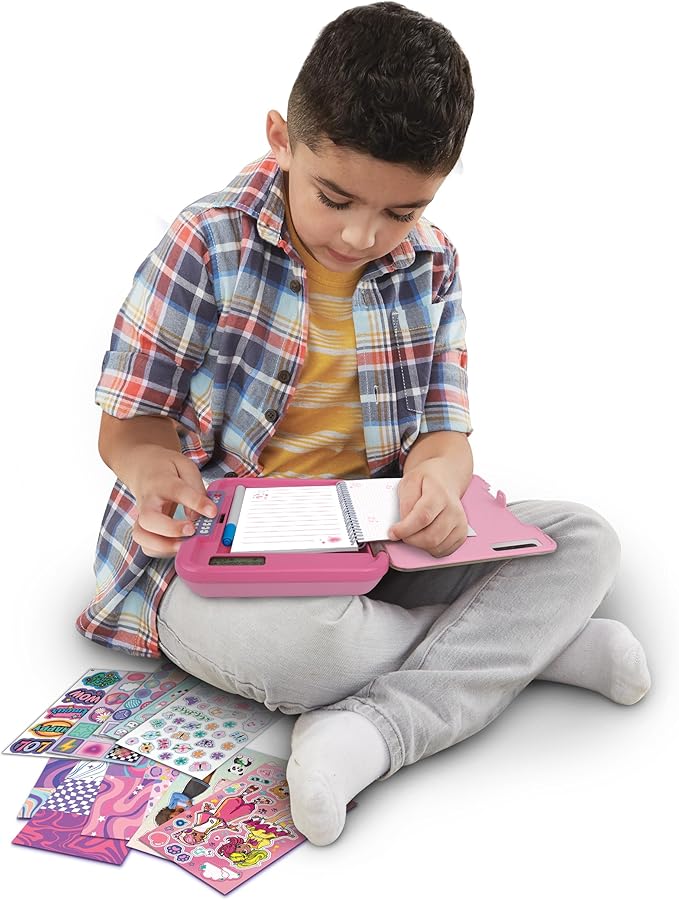Vtech KidiSecrets - Magic Voice 365 - The 2-in-1 Diary for Voice Recordings, Creative Games and Personal Memories - for Children Aged 6-12 Years