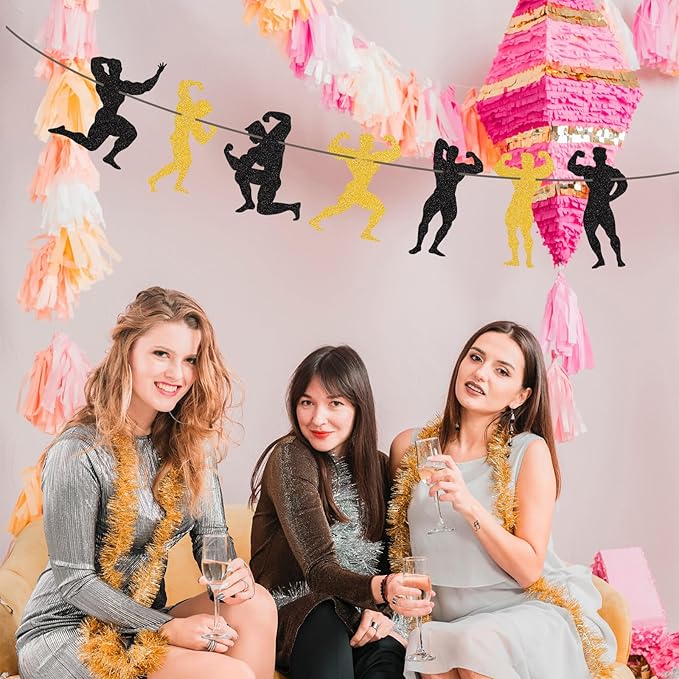 Twerk Banner Twerk Garland Sign Pole Dance Party Decorations Funny Birthday Banner Decorations for Adult Party Decorations Bachelorette Party Supplies Engagement Decor Bride Shower