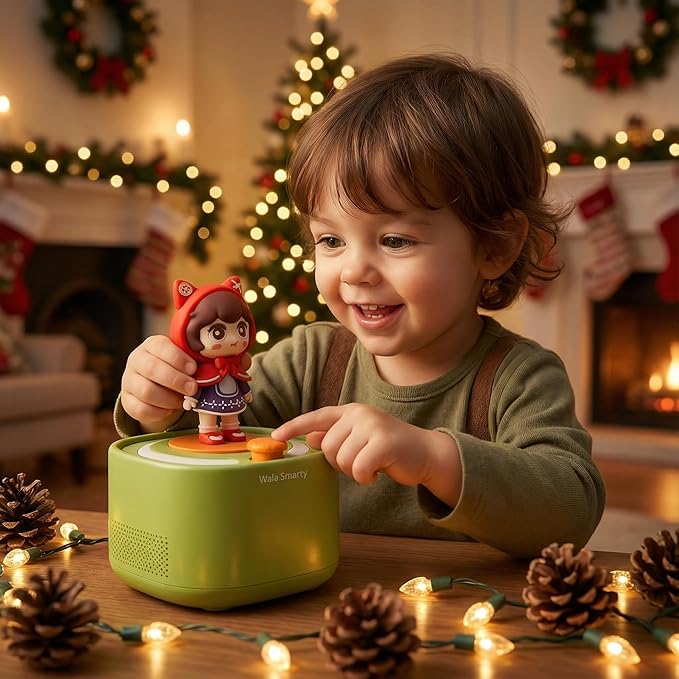 Al Children's Storytelling Toy Machine -Interactive Audio Player, Little Red Riding Hood's Adventures, Ideal for Storytelling, Bedtime, Learning, Travel, and Play, Preferred Gift for Children