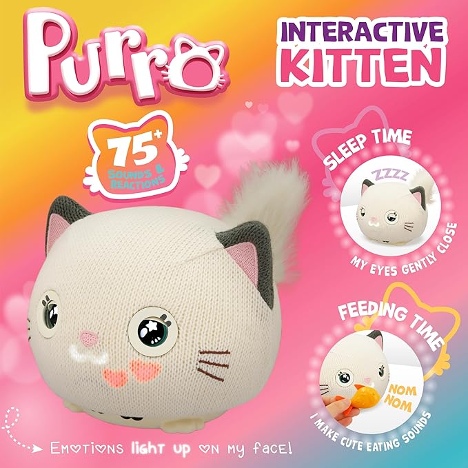 Purro The Interactive Smart Kitty Pet Kids Toy