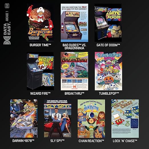 Blaze Evercade Data East Arcade Cartridge 1 - Nintendo DS
