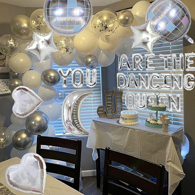 38 PCS You are the Dancing Queen Decoration Mamma Mia Party Decorations You are the Dancing Queen Balloons You are the Dancing Queen Banner 70s Disco Decoration Dancing Queen Party Supplies