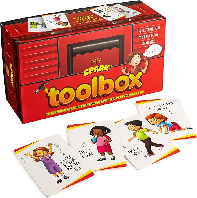 Feelings and Emotions Cards Toolbox, Social Emotional Learning, Calming Corner, Social Skills, Autism Homeschooling Therapy Materials