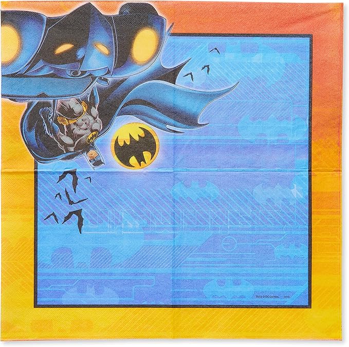 American Greetings Batman Party Supplies, Paper Lunch Napkins (48-Count)