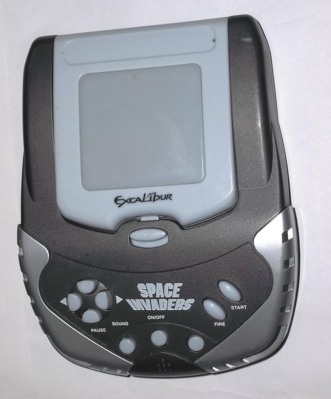 Excalibur Handheld Space Invaders Game