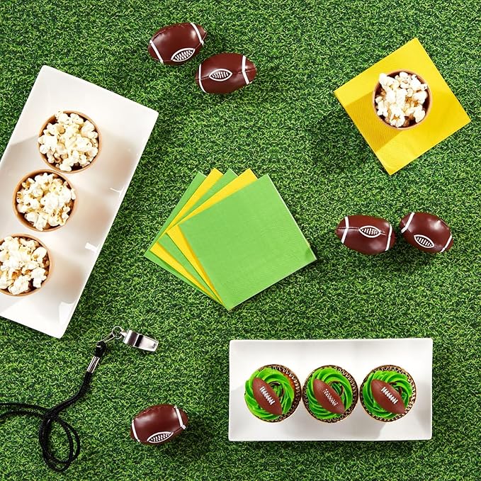 Sparkle and Bash Plastic Grass Tablecloth - Durable Cover for Golf Birthday Decorations - Wide Coverage for Golf Party Table Decoration - Easy-Clean Sports-Themed Tablecloths - 54 x 108 in - Pack of 3