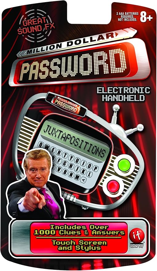 iToys Million Dollar Password Handheld with Touch Pad