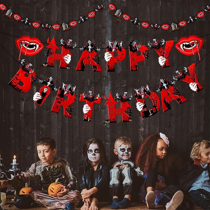 Seyal® Vampre Theme Birthday Party Supplies