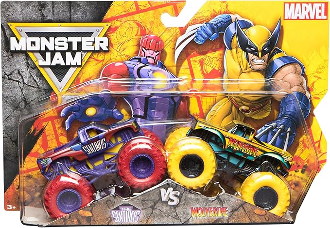 Monster Jam Toy Vehicle Truck 1t64Mrv2PK WlvrnVsSntinl M04