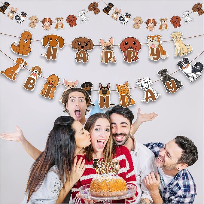 Seyal® Pupy Dog Theme Birthday Party Supplies