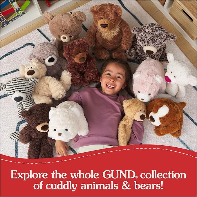 GUND Muttsy Dog Plush, Premium Plush Puppy Stuffed Animal for Ages 1 and Up, Brown, 14”