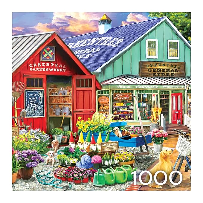 Roseart - Hobby Haven - Greentree Garden Center - 1000 Piece Jigsaw Puzzle for Adults