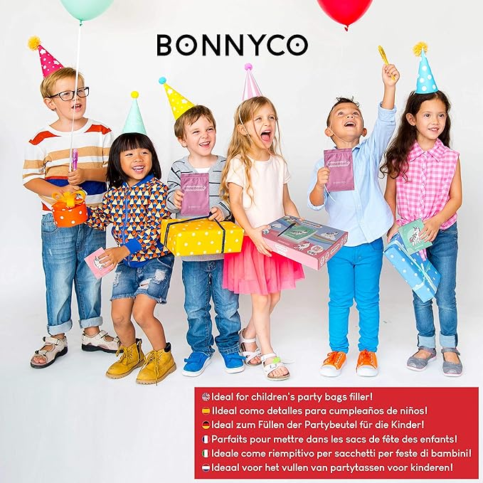 BONNYCO Invisible Ink Pen and Notebook Pack 32, Unicorn Party Favors for Kids. Magic Spy Pen Goodie Bags Stuffers for Kids, Unicorn Birthday Party Supplies. Goody Bag Stuffers, Return Gifts Prizes