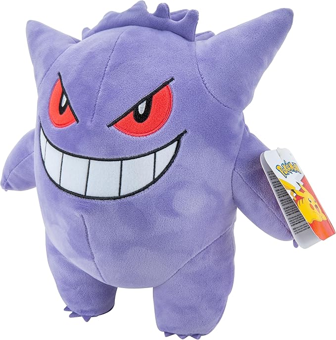 Pokemon Gengar Plush - 12-Inch Pokemon Plush - Authentic Details - Toys for Kids