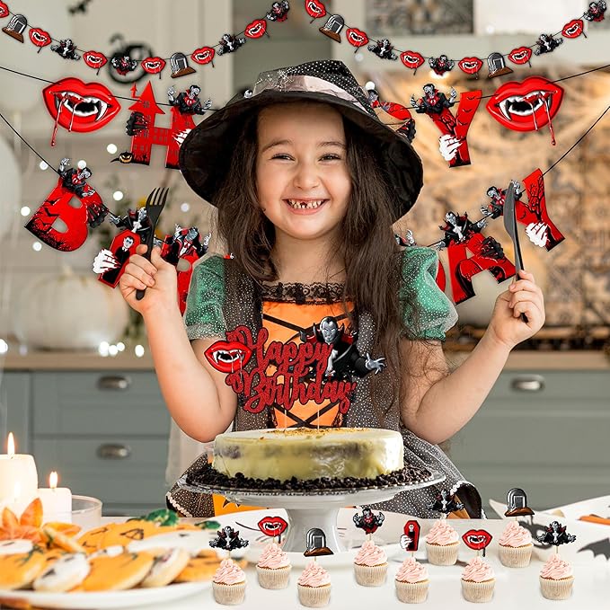 Seyal® Vampre Theme Birthday Party Supplies