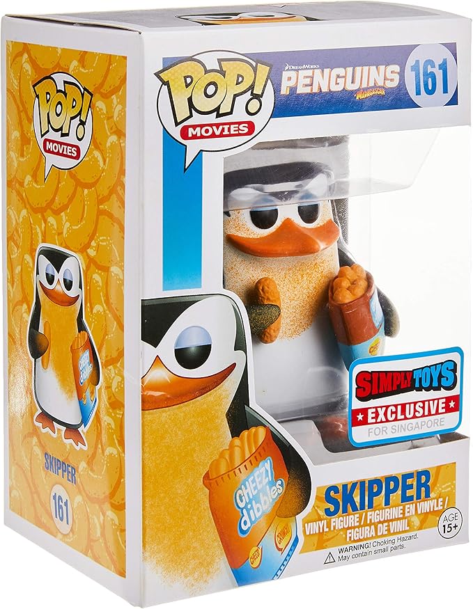 Funko SDCC 2015 Exclusive Pop! Movies: Penguins of Madagascar - Cheesy Skipper