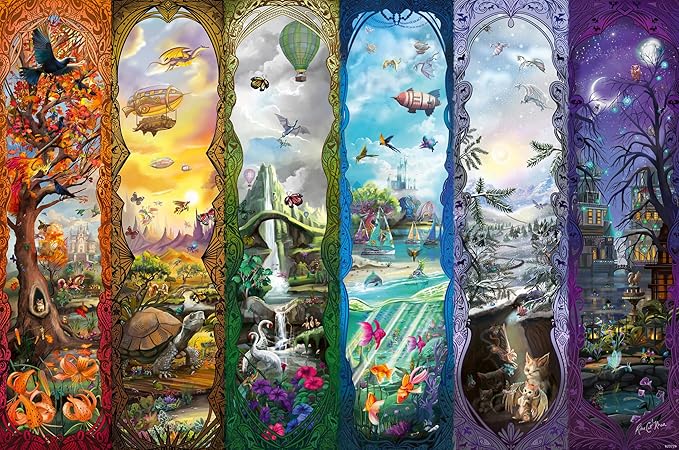 Ravensburger The Six Portals 7000 Piece Jigsaw Puzzle | Premium Quality Made in Europe | FSC Certified Materials
