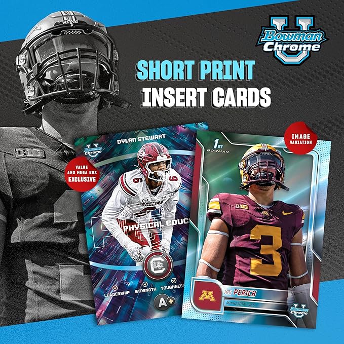 2025 Bowman University Chrome Football - Factory Sealed - Value Box