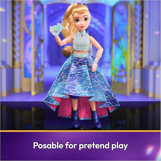 Unicorn Academy, Isabel Masquerade Ball Doll with 11 Accessories, 9.5”, Dolls & Unicorn Toys for Girls