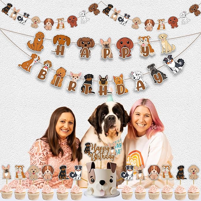 Seyal® Pupy Dog Theme Birthday Party Supplies