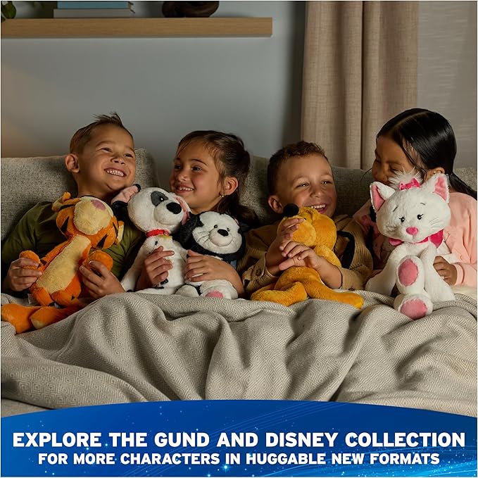 GUND Disney Official Thumper Plush, Disney Cozys Collection, Bambi Toys, Bunny Rabbit Stuffed Animal for Ages 1 and Up, Gray, 10”