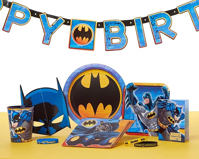 American Greetings Batman Party Supplies, Paper Lunch Napkins (48-Count)
