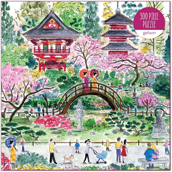Galison, Puzzle Michael South Japanese Tea Garden 300 Piece