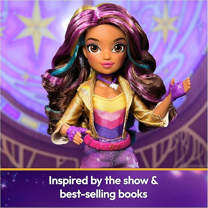 Unicorn Academy, Power of Friendship Sophia Doll, Easter Gifts Idea, Dolls & Unicorn Toys for Girls, Includes Guitar & 6 Fashion Accessories, 9.5”
