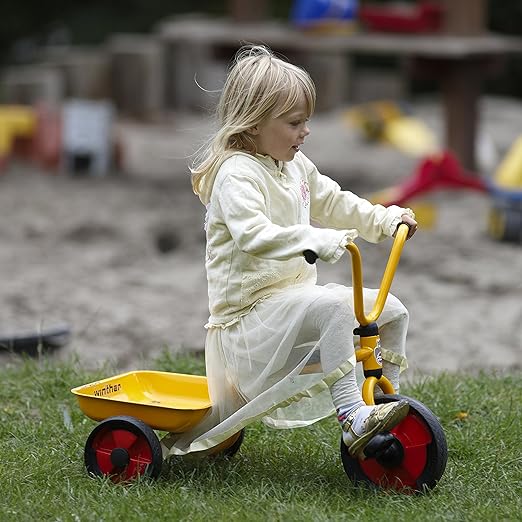 Winther WIN583 Tricycle with Tray Grade Kindergarten to 1, 10.83" Height, 17.91" Wide, 24.41" Length
