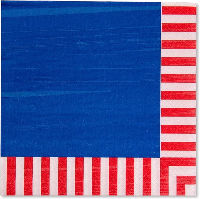 American Greetings Memorial Day Party Supplies, Paper Napkins (50-Count)