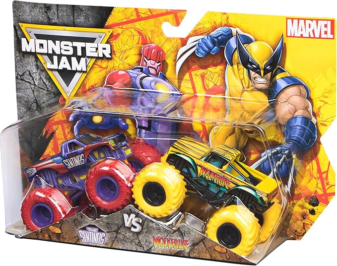 Monster Jam Toy Vehicle Truck 1t64Mrv2PK WlvrnVsSntinl M04