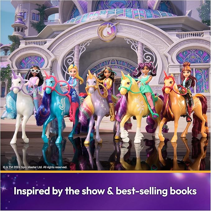 Unicorn Academy, Layla & Glacier with 2 Accessories & Hair Tool, Dolls & Unicorn Toys for Girls Ages 4 and up