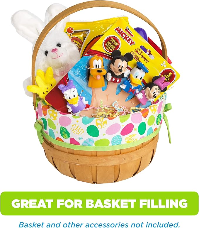 Disney Mickey Mouse & Friends Finger Puppets - Party Favors, Educational, Bath Toys (Pack of 12)