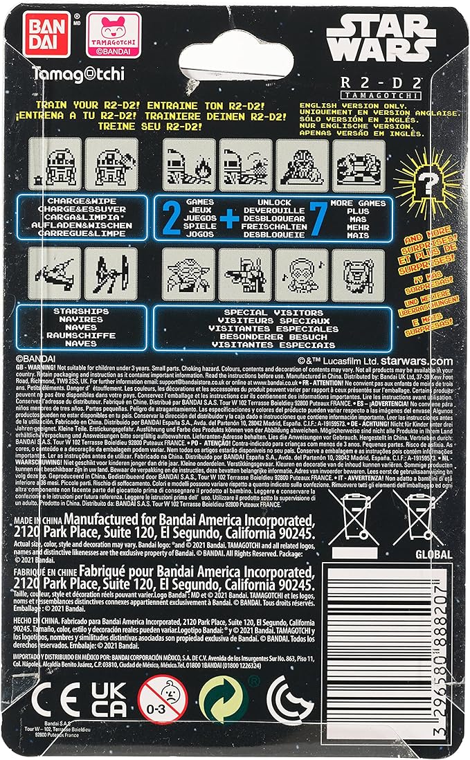 Tamagotchi Nano x Star Wars: R2-D2 Tamagotchi, Classic