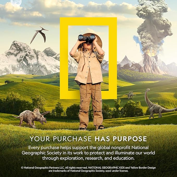 National Geographic Break Open 4 Geodes Science Kit – Includes Goggles and Display Stand - STEM Science Gift for Boys and Girls, Break Your Own Geodes with Crystals (Amazon Exclusive)