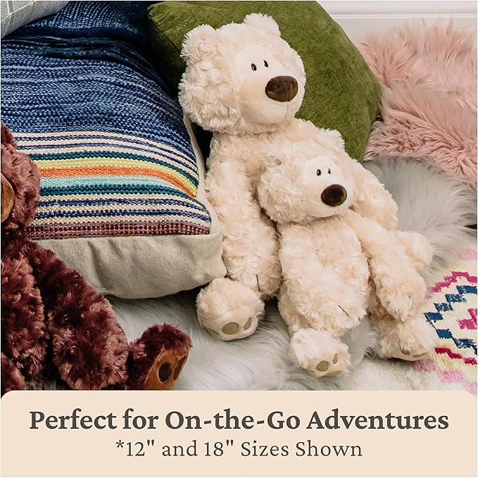 GUND Philbin Classic Teddy Bear, Premium Stuffed Animal for Ages 1 and Up, Beige, 12”