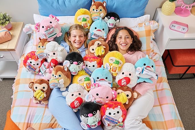 Snackles Series 2 Puppy & Sonic Burger 8 Inch Plush by ZURU, Ultra Soft Plush, Collectible Plush with Real Licensed Brands, Stuffed Animal, Giftable