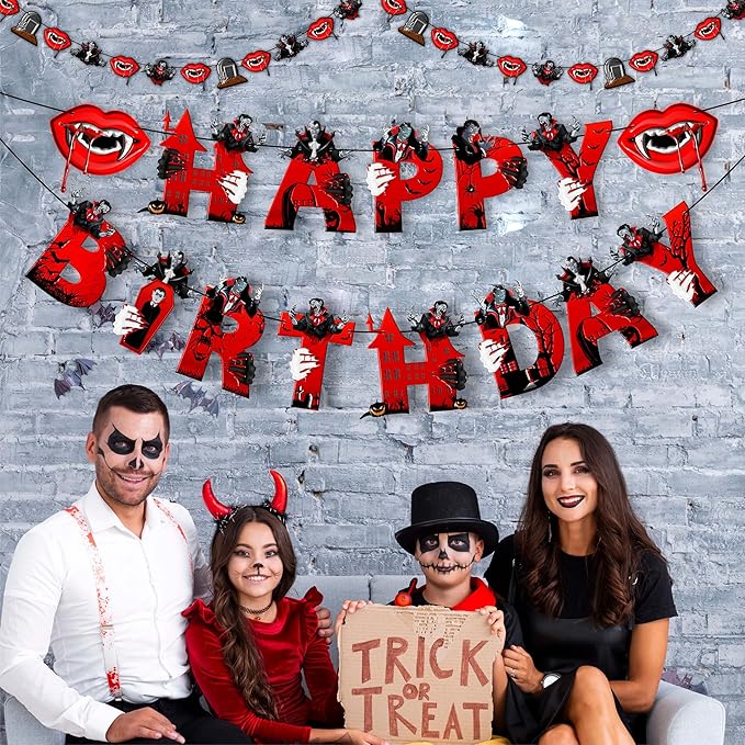 Seyal® Vampre Theme Birthday Party Supplies