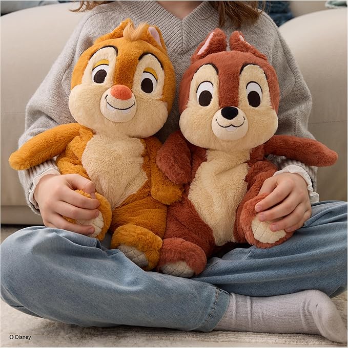 GUND Disney Official Dale Oh So Snuggly Plush, Disney Chip and Dale Plushies, Chipmunk Stuffed Animal for Babies and Infants, Brown, 12.5”
