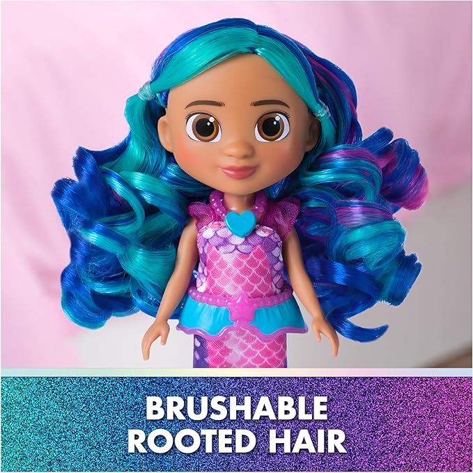 DreamWorks GABBY'S Dollhouse The Movie, Mer-Tastic Gabby Doll, with Mermaid Themed Doll Clothes & Doll Accessories, Kids Toys for Girls & Boys Ages 3 and Up